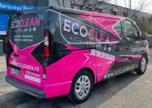 TOTAL COVERING D’UN VÉHICULE POUR ECOCLEAN34
