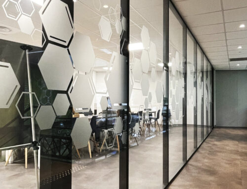 Vitrophanie Dépoli Bureaux