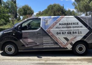 TOTAL COVERING VÉHICULE – MARBRERIE JOLY/JOUSSEN/QUEUCHE