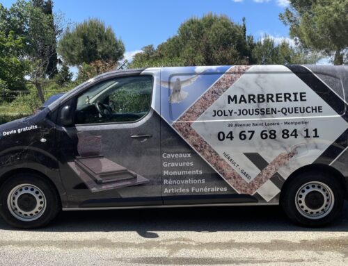 TOTAL COVERING VÉHICULE – MARBRERIE JOLY/JOUSSEN/QUEUCHE