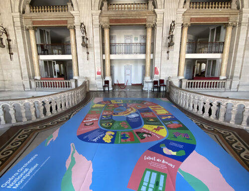 Opéra Montpellier – Marquage au Sol