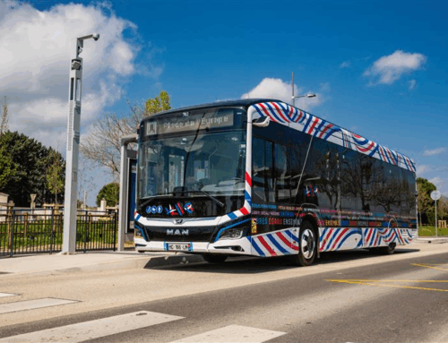 SIGNASUD réalise le covering des 12 nouveaux BusTram 100% électriques de la Métropole de Montpellier